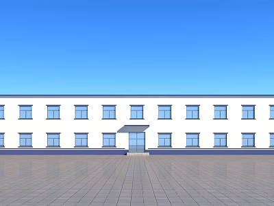 modern office building 3d model modern office building 3d model