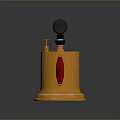 blowtorch fire lamp gasoline blowtorch kerosene blowtorch blowpipe modern weapon hot weapon hot weapon gun 3d model