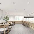 New Chinese Rest Area Nursing Home Rest Area 3d model