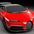 Bugatti Chiron Car Luxury Car Racing sports car 3d model