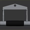 Sturdy Metal Push Up Bars With Black Non Slip Grips For Home Workouts