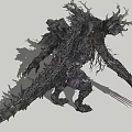 Tree Demon Tree Monster Tree Shaped Dinosaur Monster 3d model