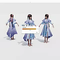 Virtual Character Animation Game Character 3d model