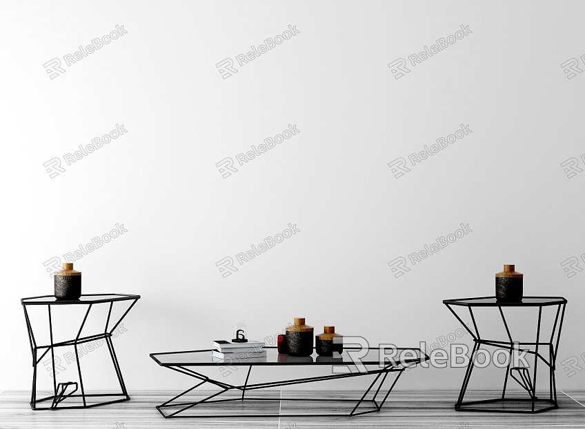 Modern coffee table table model