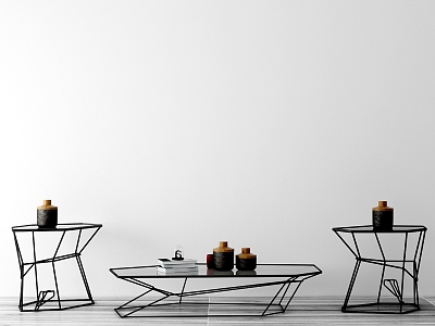 Modern coffee table model