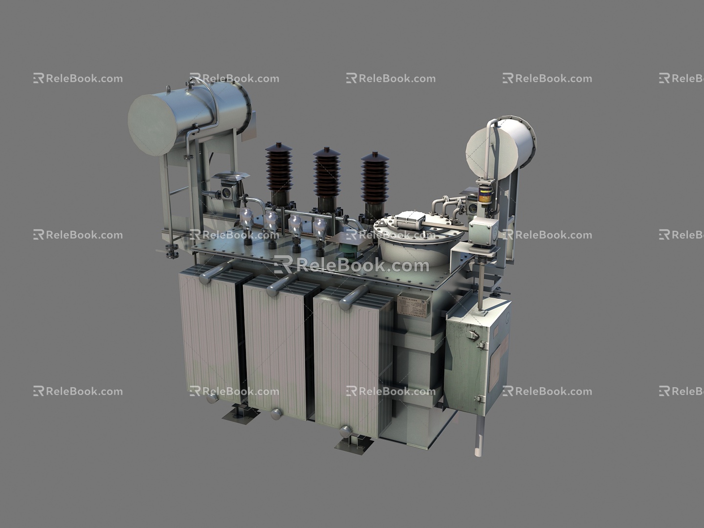 Station transformer 3d model