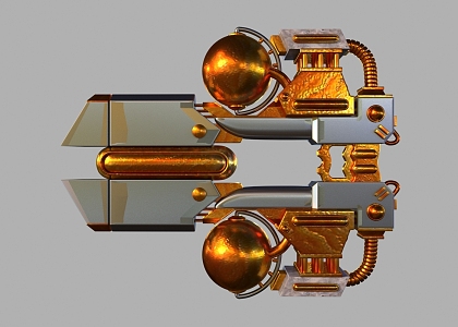 Super Special Gun Weapon 3d model