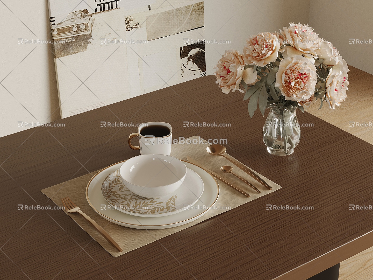 Tableware 3d model