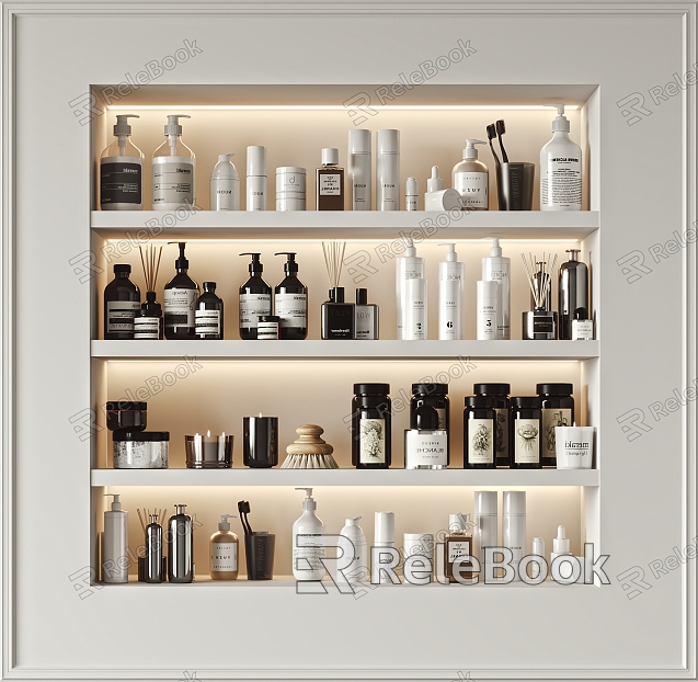 Modern toiletries toiletries model