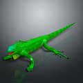 Lizard Anime Lizard Cartoon Lizard Reptile Cold Blooded Animal Reptile Reptile 3d model