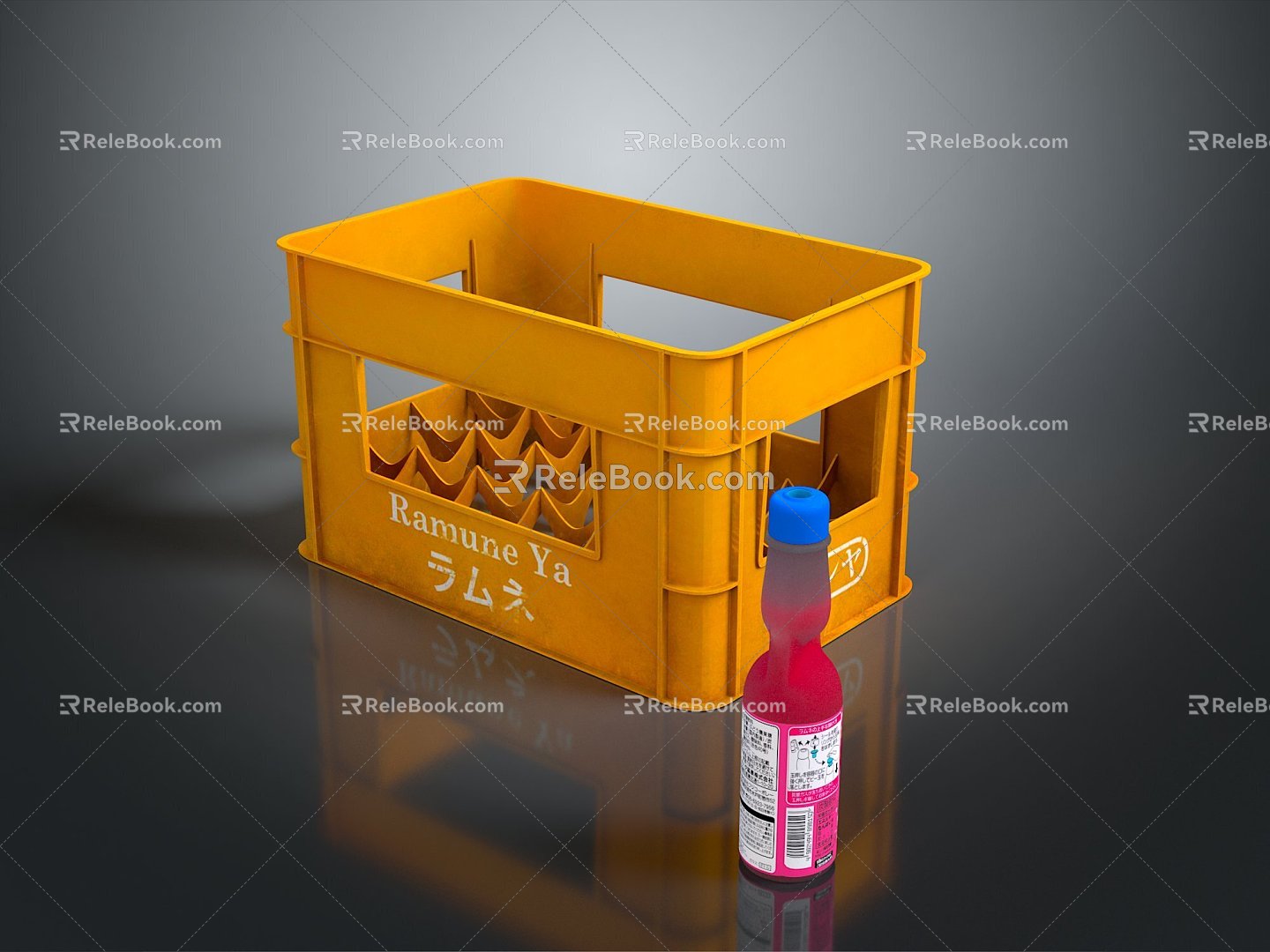 Plastic Case Beer Case Beverage Case Case Case Case Luggage Leather Case Leather Case Container 3d model