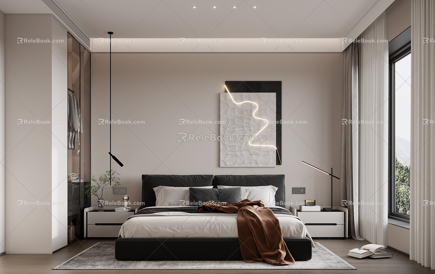 Modern Bedroom model