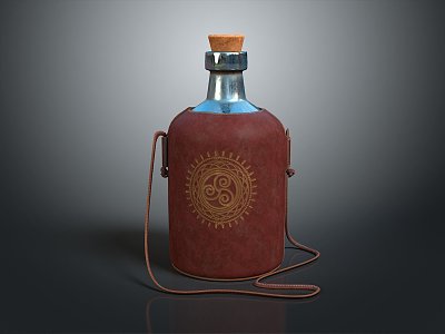 Modern Hliquor jug Iron jug Iron jug 3d model