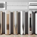 Modern Stylish Air Conditioner Fans With Various Standing And Wall Mounted Designs