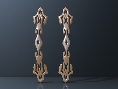 Modern handle 3d model