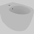 Elegant Modern White Toilet With Smooth Ceramic Surface And Sleek Design