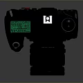 SBFPX Computer Webcam With Black Body Green Screen And High Definition Lens