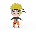 Cartoon Character Themed Locker With Orange And Black Design Elements