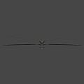 Futuristic Sci Fi Aircraft With Multiple Rotors And Transparent Cockpit Design