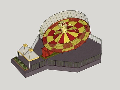 Children's amusement facilities model