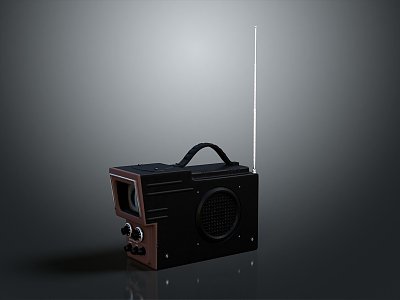 Radio Telephony Military Radio Military Walkie-talkie Military Telephone Military Radio Communication 3d model