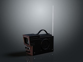 Radio Telephony Military Radio Military Walkie-talkie Military Telephone Military Radio Communication 3d model