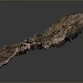 Natural Layered Rocky Terrain With Cliff Structures And Vegetation Covered Surfaces