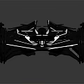 Futuristic Race Car With Sleek Metal Frame And Black Wheels Design