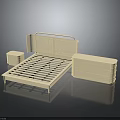 Modern Bedroom Furniture Set With Platform Bed Nightstand And Dresser