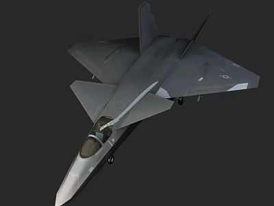 Modern YF Fighter Fighter 3d model Modern YF Fighter Fighter 3d model