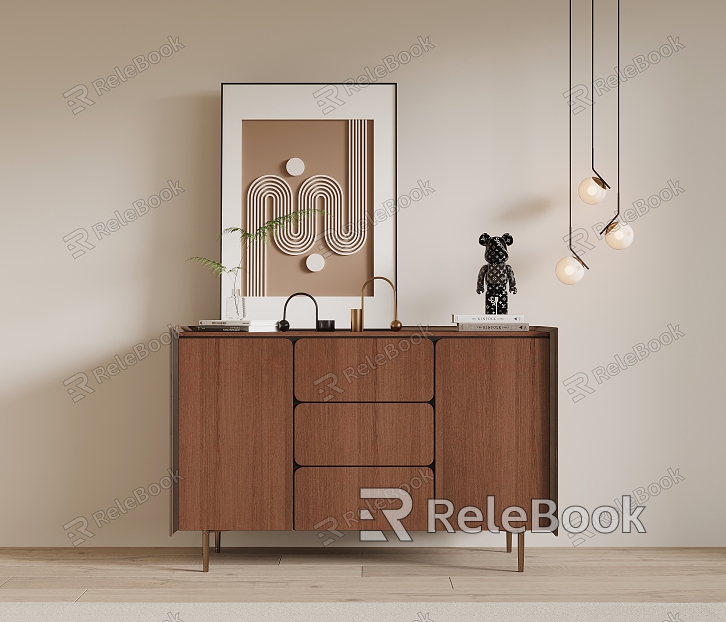 Modern Entrance Cabinet Side Cabinet model