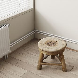 Quiet stool 3d model