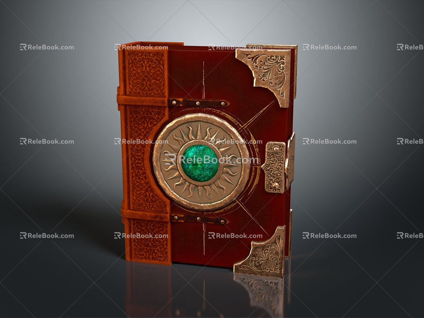 Magic Book Cartoon Book Summoning Book Ancient Book Magic Summoning Book Animation Book Book Book Book 3d model