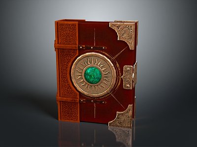 Magic Book Cartoon Book Summoning Book Ancient Book Magic Summoning Book Animation Book 3d model