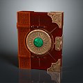 Magic Book Cartoon Book Summoning Book Ancient Book Magic Summoning Book Animation Book Book Book Book 3d model