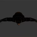 Standing Chimpanzee With Outstretched Arms And Muscular Build In Detailed 3D Rendering