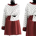 Modern Model Clothing Model 3d model