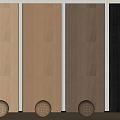 Modern wall panel wood veneer wall panel 3d model