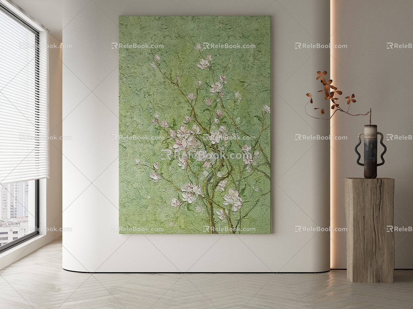 modern decorative painting 3d model