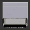 Industrial Equipment With Metal Control Panel Knobs Buttons And Stand Mechanical Design
