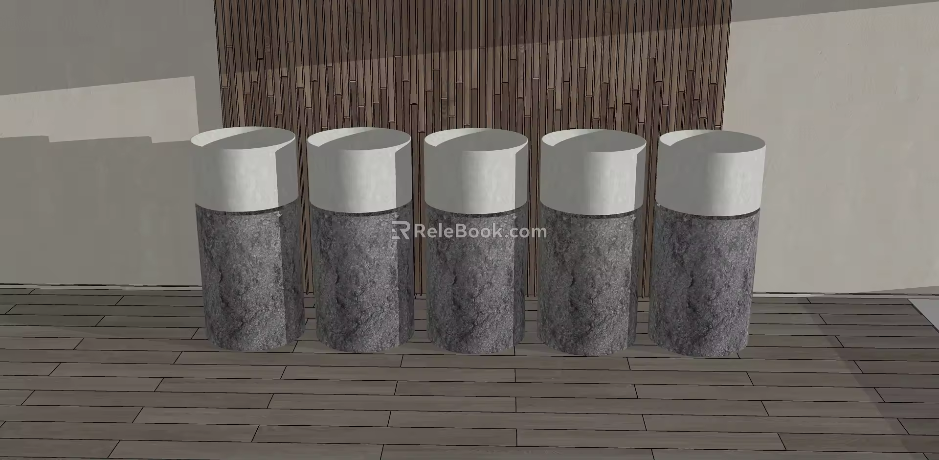 trash can 3d model