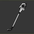 Cordless Handheld Vacuum Cleaner With Modern White Design Lightweight And Powerful Suction