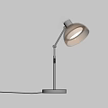 Warm Light Table Lamp With Yellow Lampshade And Metal Stand For Home Decor