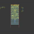 Engagement Congratulations US State Celebration With Illuminated Pillars Lighting Effects And Carpet Patterns