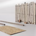 Wooden Pallets And Planks In Different Sizes For DIY Craft Decor Projects