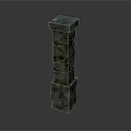 Columns Stone Columns Stone Columns Old Columns Roman Columns Roman Columns Classical Columns Greek Columns 3d model
