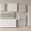 Various Modern Radiator Designs For Home Interior With Flat Panel And Column Styles