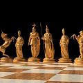 European Chess 3d model