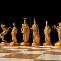 European Chess 3d model