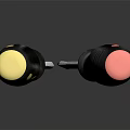 Screwdriver Flat screwdriver Phillips screwdriver 3d model